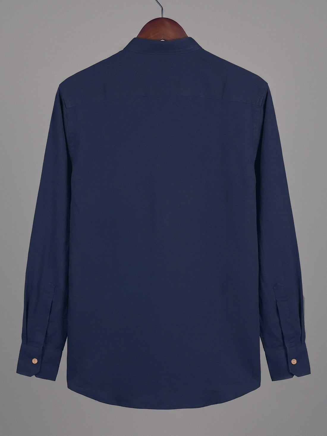 KEENLINE Elite Navy Pure Cotton Shirt – Full Sleeve Power Dressing Essential